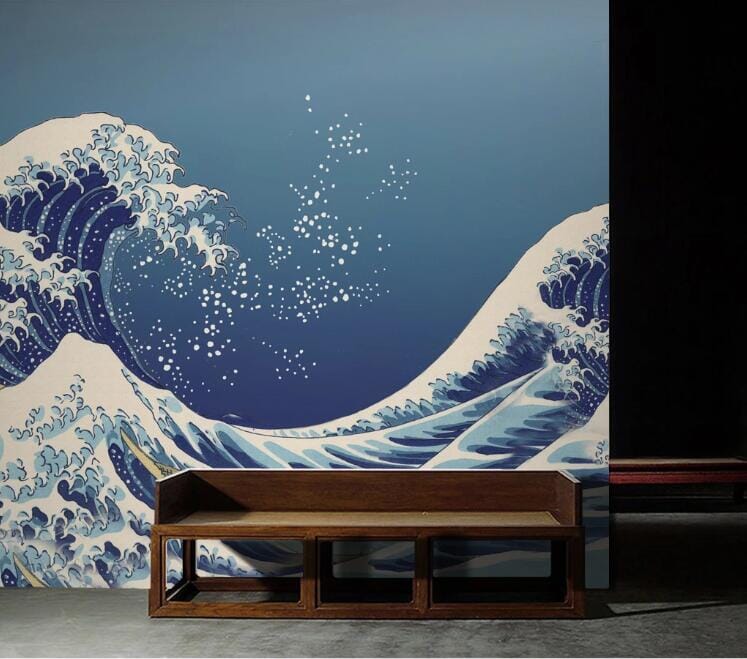 3D Night Waves 2127 Wall Murals Wallpaper AJ Wallpaper 2