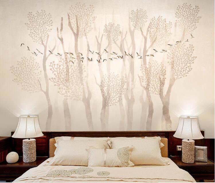 3D Misty Woods 664 Wall Murals Wallpaper AJ Wallpaper 2