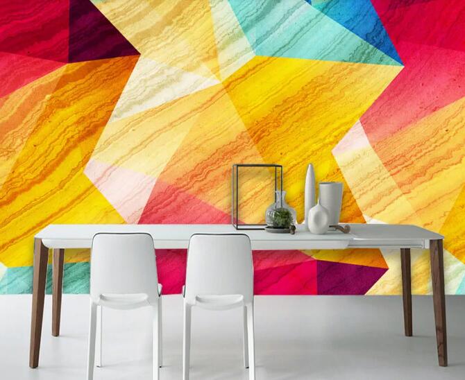 3D Pentagram WC1064 Wall Murals
