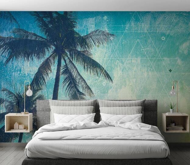 3D Coconut Tree WC611 Wall Murals Wallpaper AJ Wallpaper 2