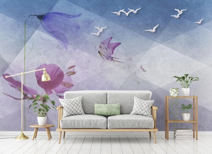 3D White Goose WC811 Wall Murals Wallpaper AJ Wallpaper 2