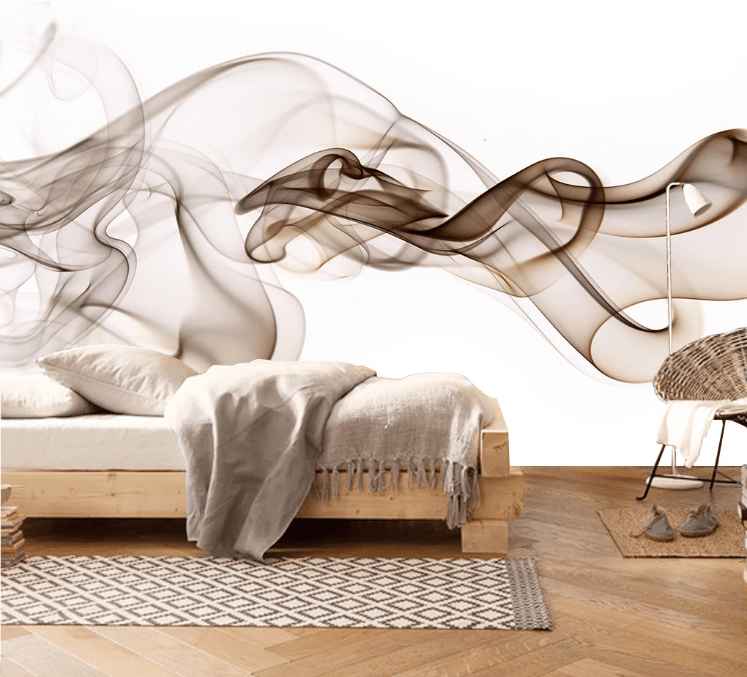 3D Elegant Black Ink WC650 Wall Murals Wallpaper AJ Wallpaper 2