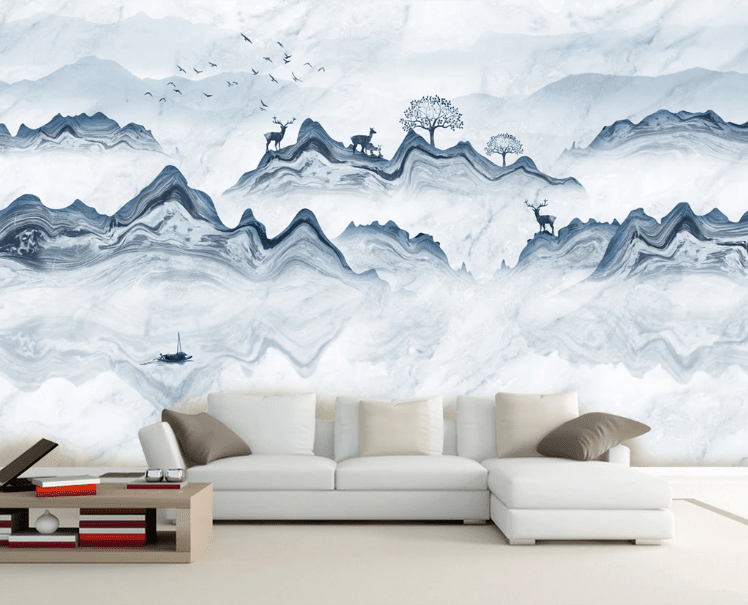 3D Small Tree WC995 Wall Murals Wallpaper AJ Wallpaper 2