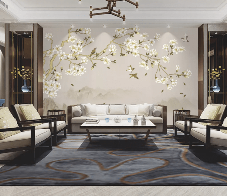 3D Flower Floral WC908 Wall Murals Wallpaper AJ Wallpaper 2