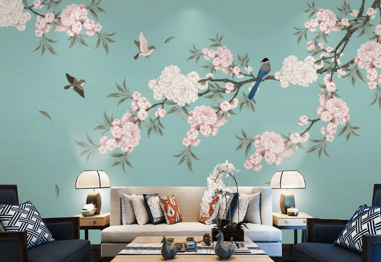 3D Fallen Leaves WC820 Wall Murals Wallpaper AJ Wallpaper 2
