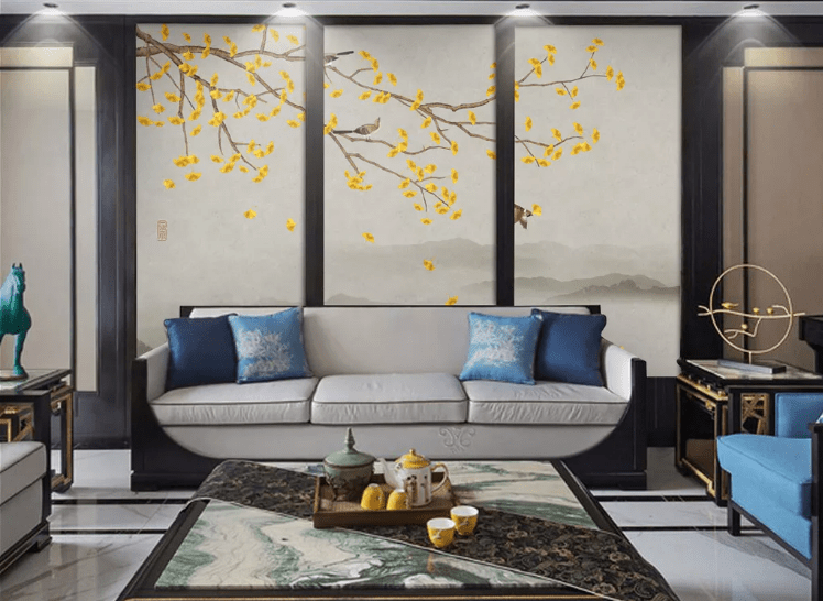 3D Autumn Scenery WC524 Wall Murals Wallpaper AJ Wallpaper 2