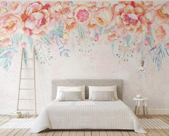 3D Rose Flower WC945 Wall Murals Wallpaper AJ Wallpaper 2