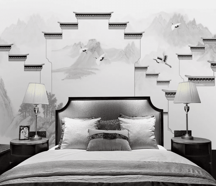 3D House Crane WC361 Wall Murals Wallpaper AJ Wallpaper 2