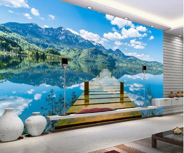 3D Pier Hill WC323 Wall Murals Wallpaper AJ Wallpaper 2