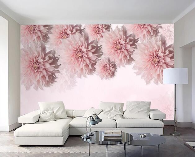 3D Flower Decoration WC261 Wall Murals Wallpaper AJ Wallpaper 2