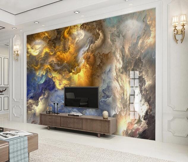 3D Fire Cloud WC228 Wall Murals Wallpaper AJ Wallpaper 2