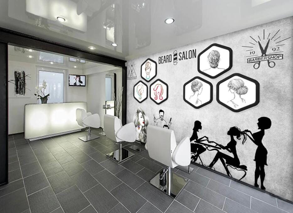 3D Signature Shape 1554 Wall Muralsls Wallpaper AJ Wallpaper 2