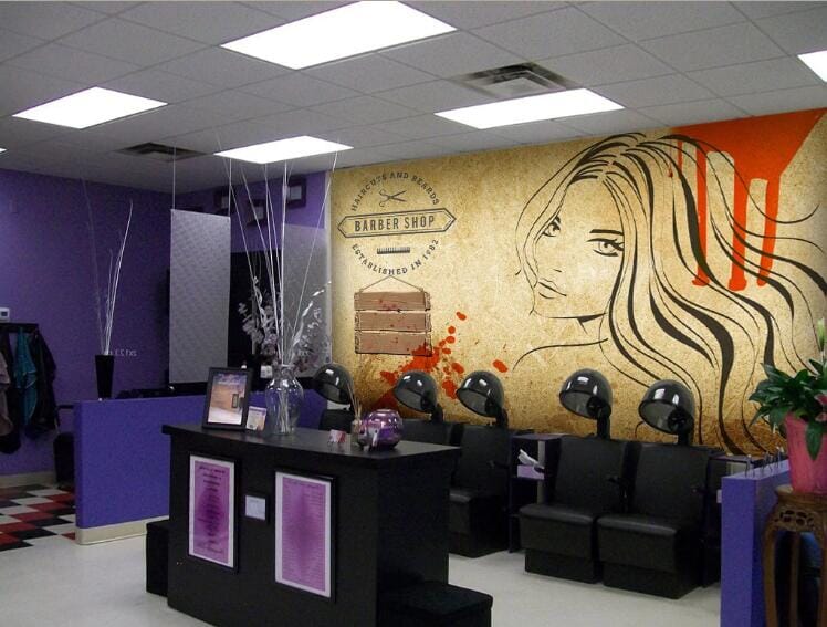 3D Sketch Girl 1509 Wall Murals Wallpaper AJ Wallpaper 2