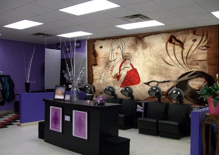 3D Red Lips Girl 1514 Wall Murals Wallpaper AJ Wallpaper 2