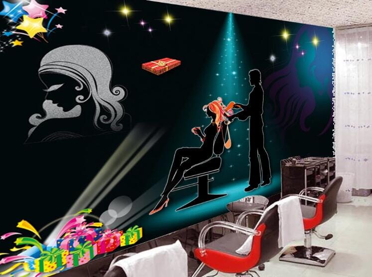 3D Starry Girl 1569 Wall Murals Wallpaper AJ Wallpaper 2