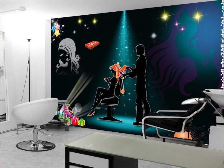 3D Starry Girl 1569 Wall Murals Wallpaper AJ Wallpaper 2