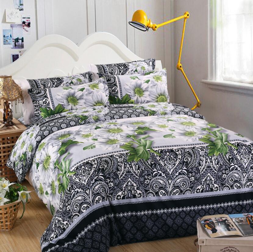 3D Pattern Lines Green Leaf 6066 Bed Pillowcases Quilt