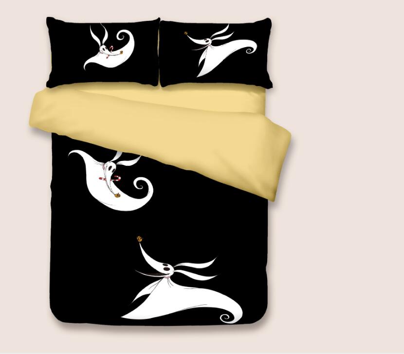 3D Ghost Dog 6062 Bed Pillowcases Quilt