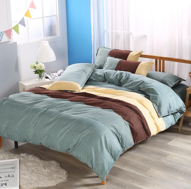 3D Green Brown Patch 1183 Bed Pillowcases Quilt