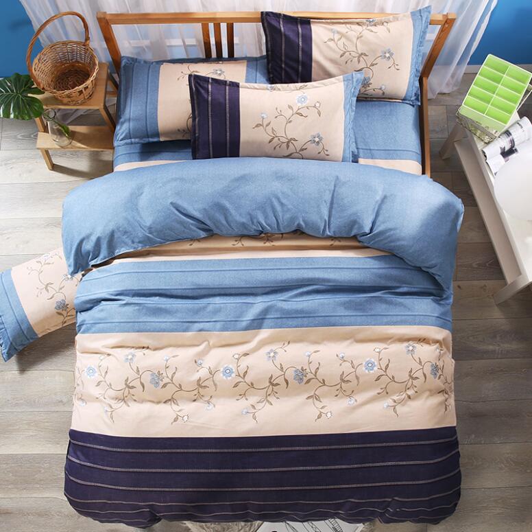 3D Blue Color 1135 Bed Pillowcases Quilt