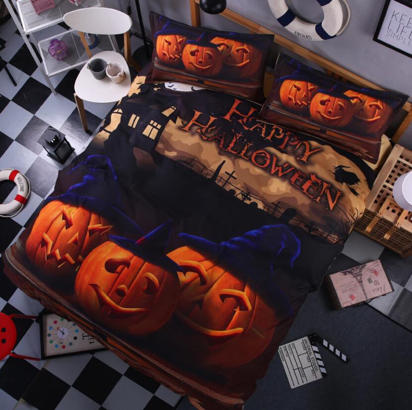 3D Pumpkin 6037 Bed Pillowcases Quilt