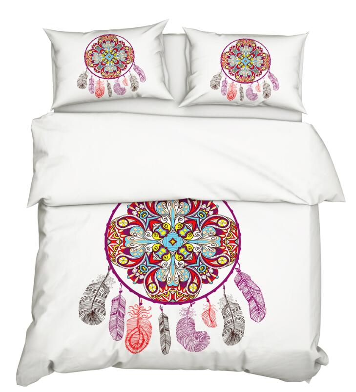 3D Color Dream Catcher 11164 Bed Pillowcases Quilt