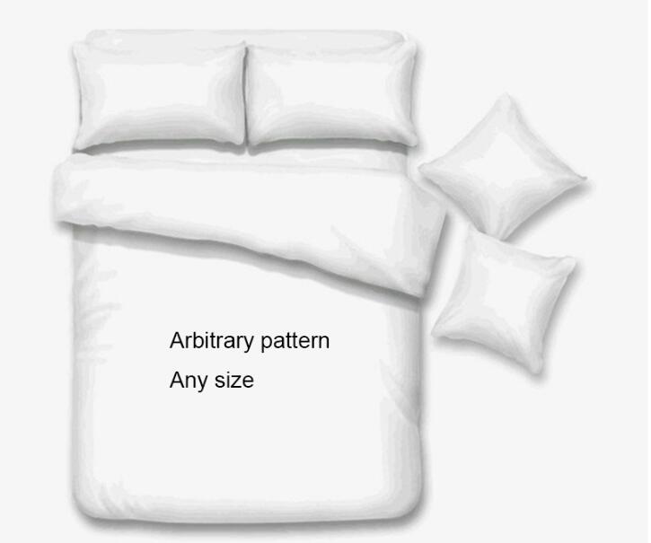 3D White 9097 Bed Pillowcases Quilt