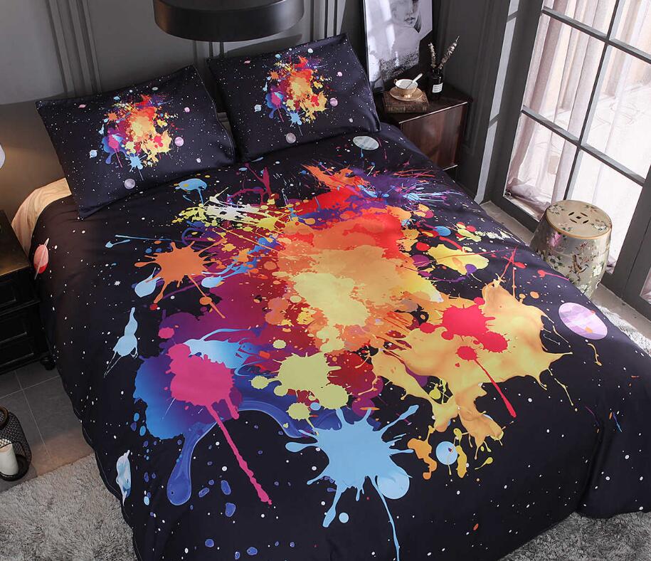 3D Pigment Ink Dot 9976 Bed Pillowcases Quilt