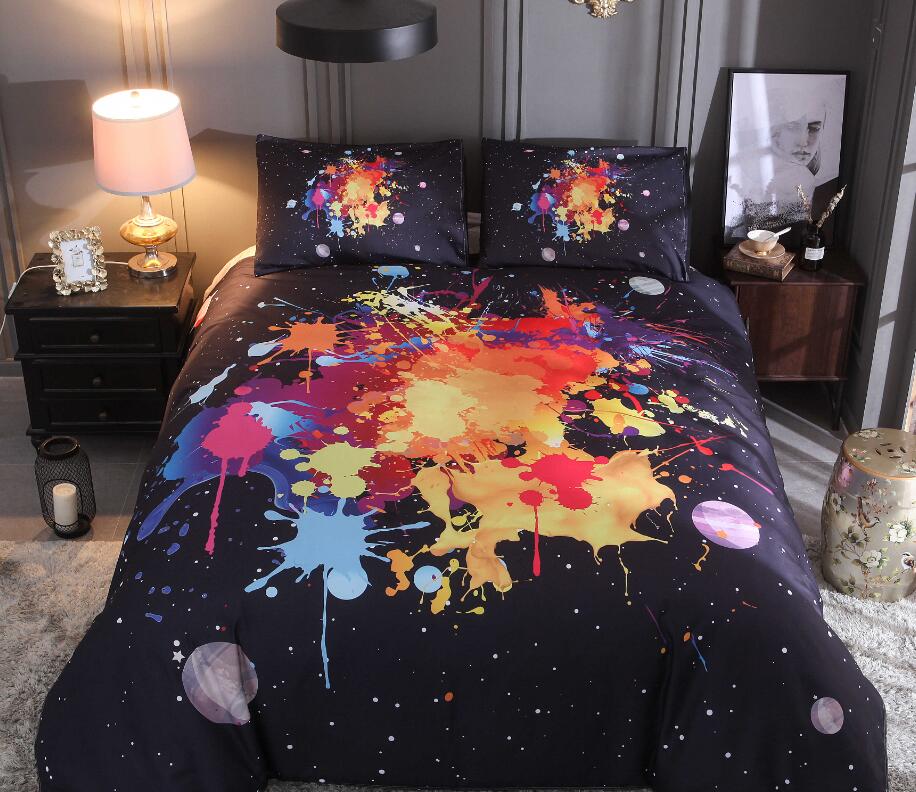 3D Pigment Ink Dot 9976 Bed Pillowcases Quilt