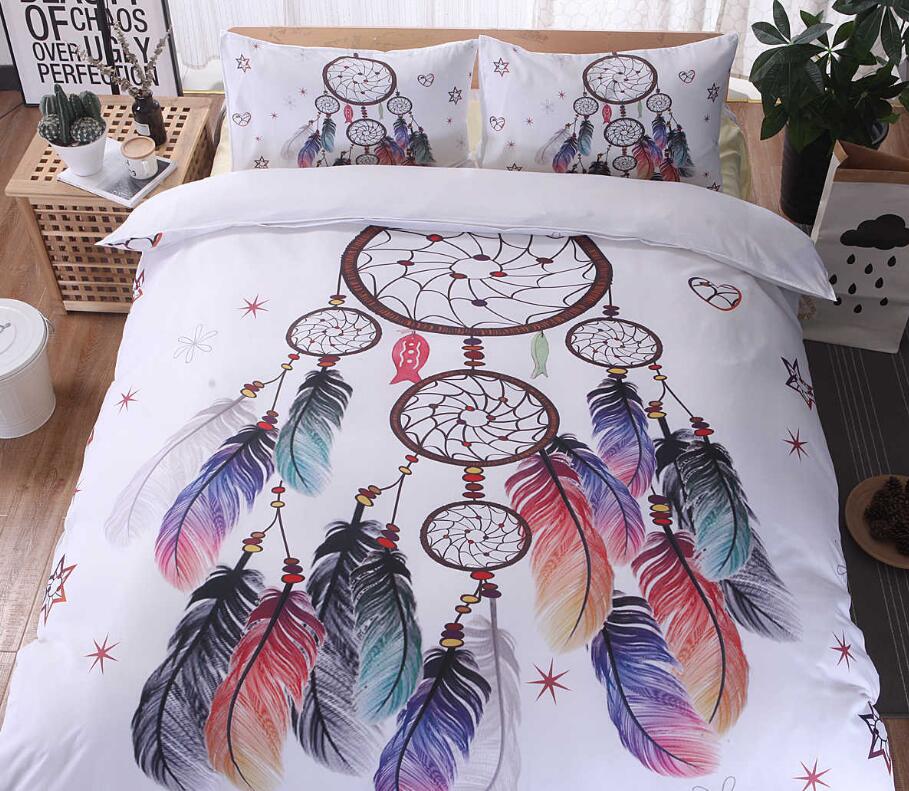 3D Dreamcatcher Star Point 9988 Bed Pillowcases Quilt