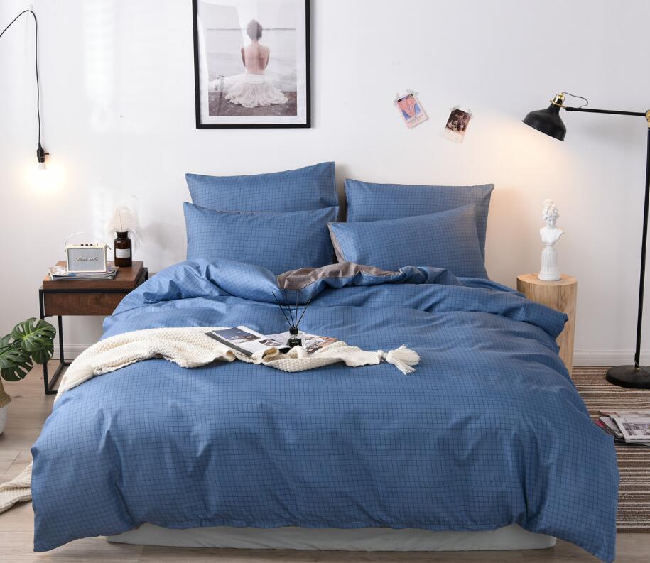 3D Navy Blue 99179 Bed Pillowcases Quilt