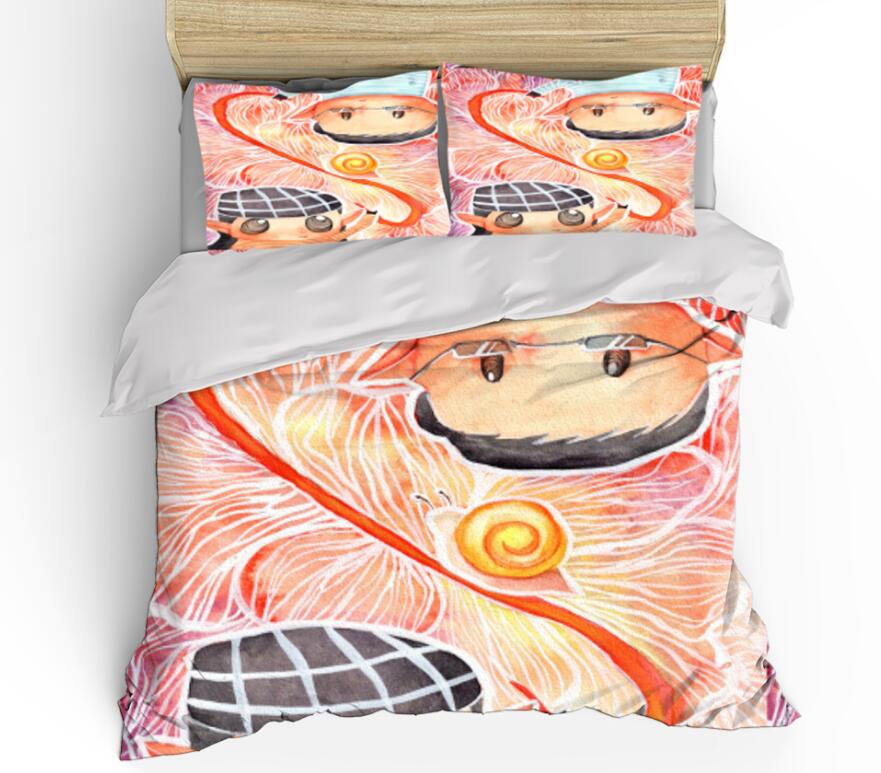 3D Flower Girl Boy 99114 Bed Pillowcases Quilt