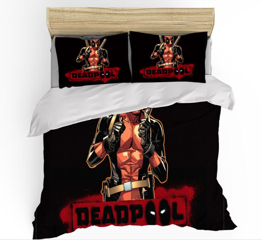 3D Deadpool 9985 Bed Pillowcases Quilt
