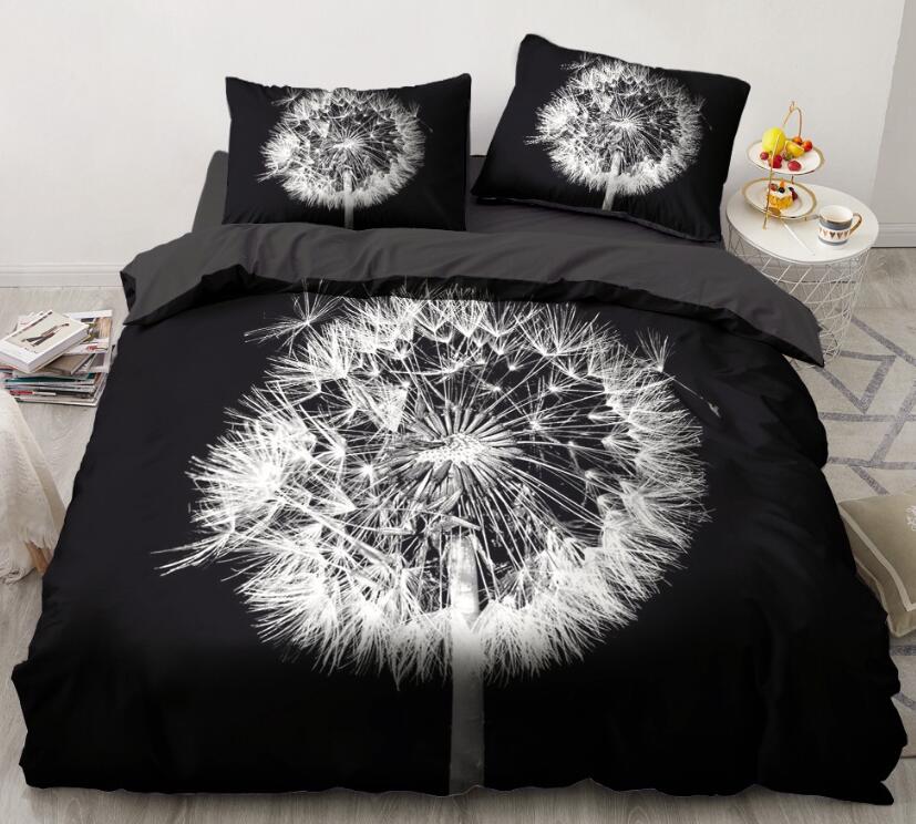 3D Dandelion 9186 Bed Pillowcases Quilt