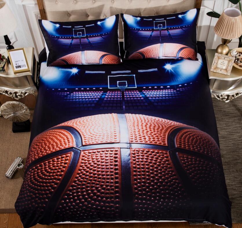 3D Basketball Court 1165 Bed Pillowcases Quilt