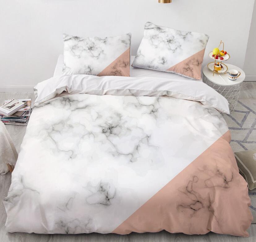 3D Gray White Halo 7781 Bed Pillowcases Quilt