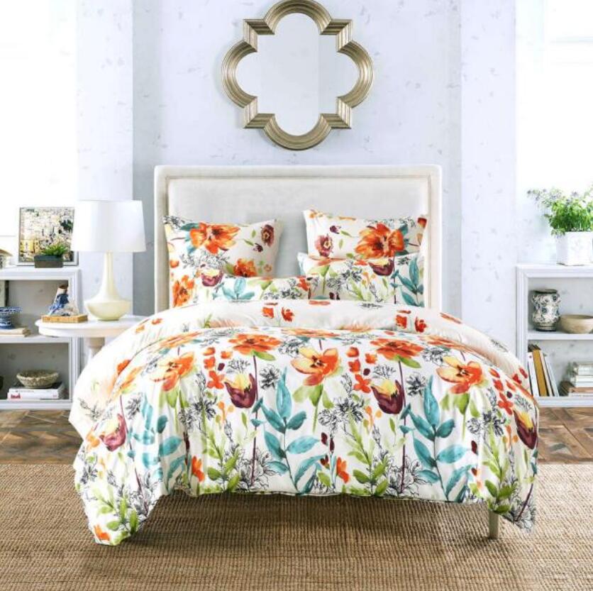 3D Flower Bush 6690 Bed Pillowcases Quilt