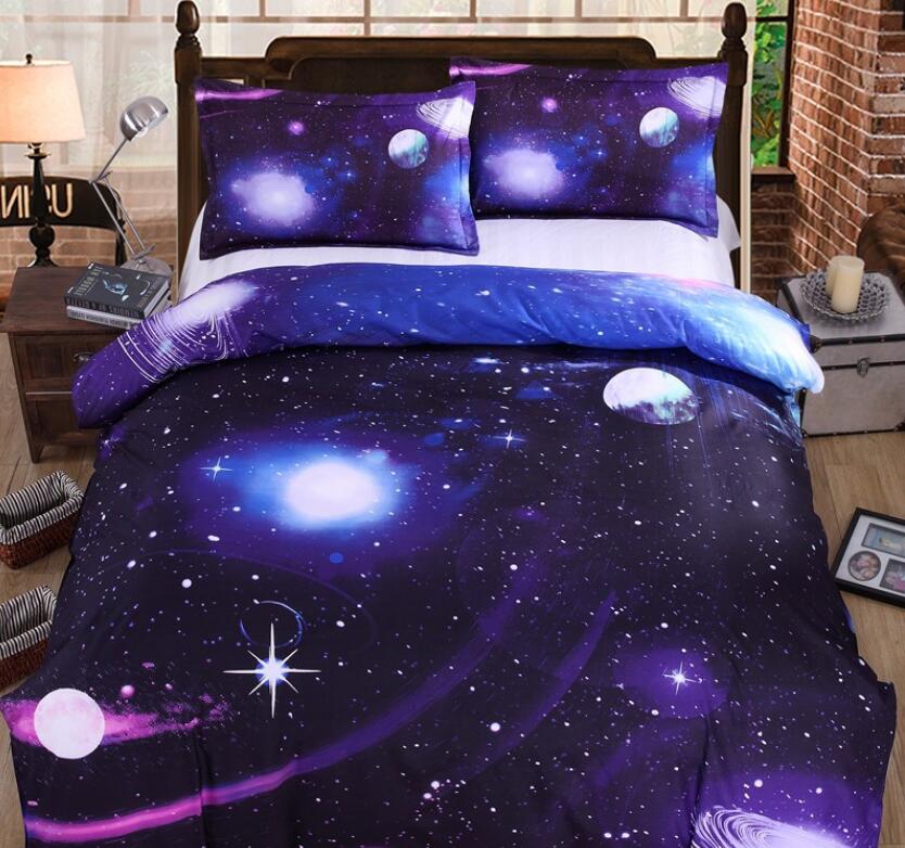 3D Space Starry Sky 6665 Bed Pillowcases Quilt