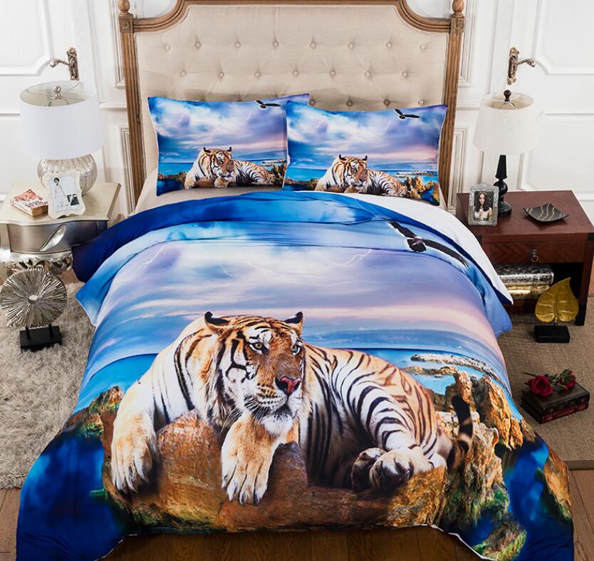 3D Seaside Reef Tiger 77193 Bed Pillowcases Quilt