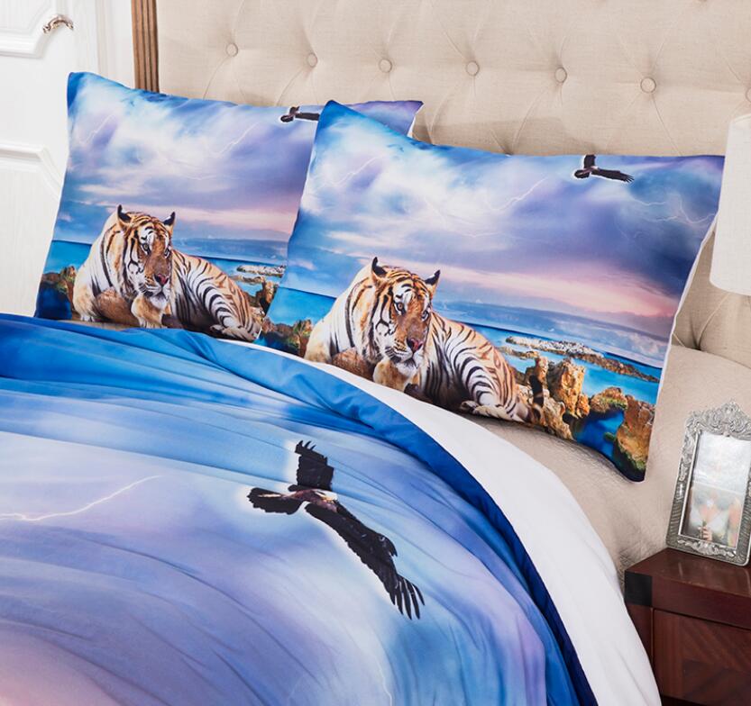 3D Seaside Reef Tiger 77193 Bed Pillowcases Quilt