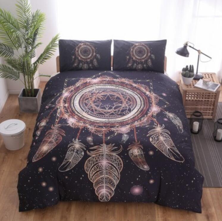 3D Dreamcatcher 66184 Bed Pillowcases Quilt