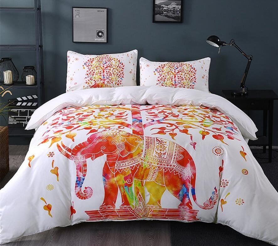 3D Exotic Elephant 1106 Bed Pillowcases Quilt