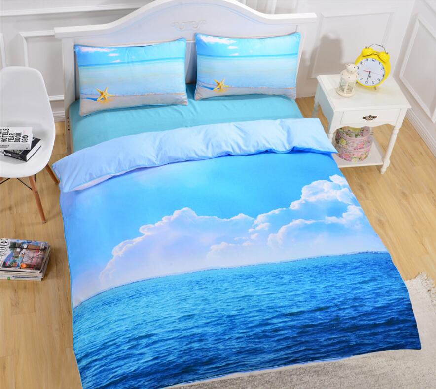 3D Starfish And Sea 9030 Bed Pillowcases Quilt