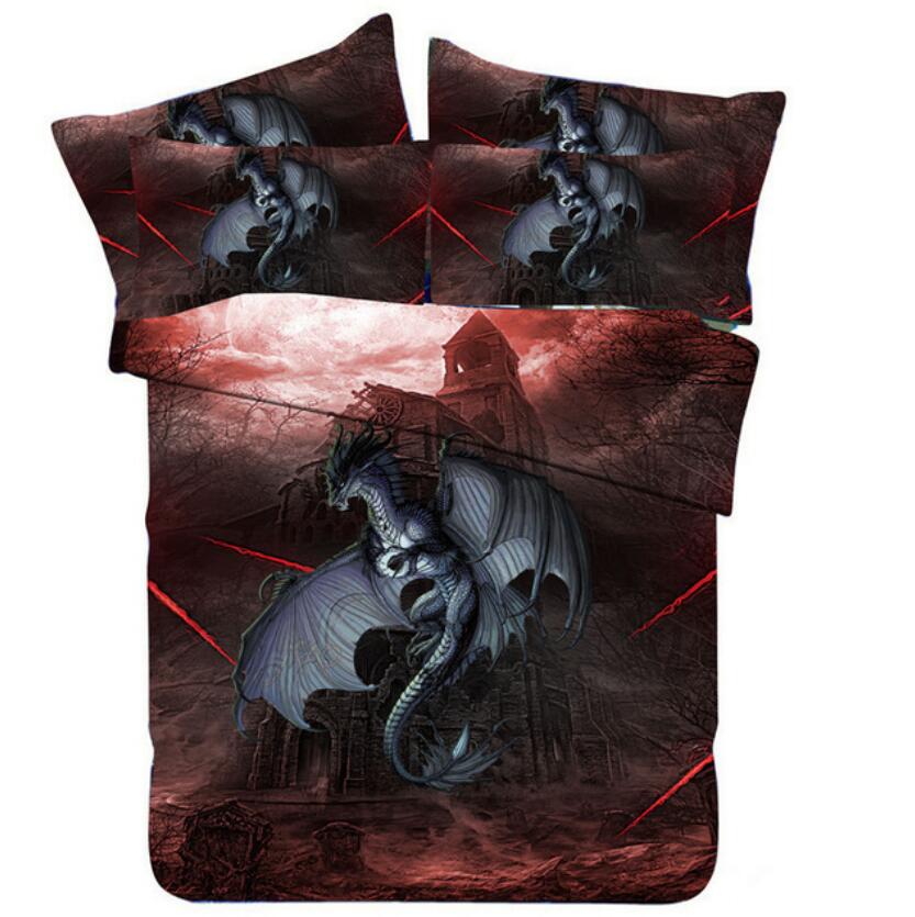 3D Diablo 1088 Bed Pillowcases Quilt