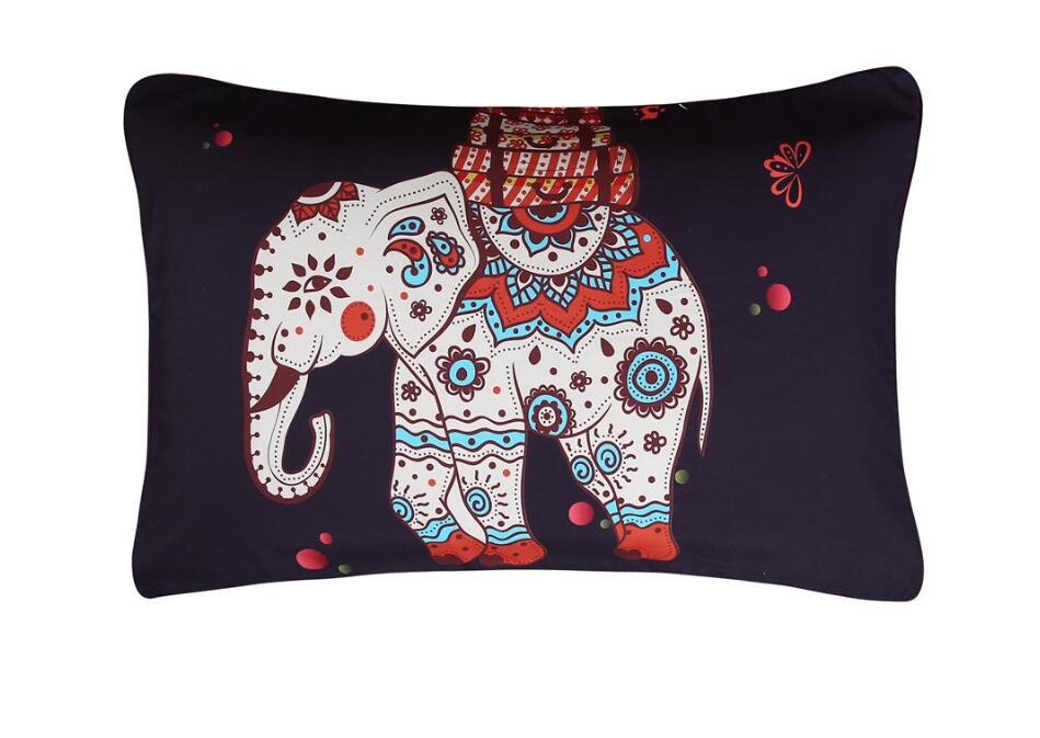 3D Pattern Elephant 1058 Bed Pillowcases Quilt