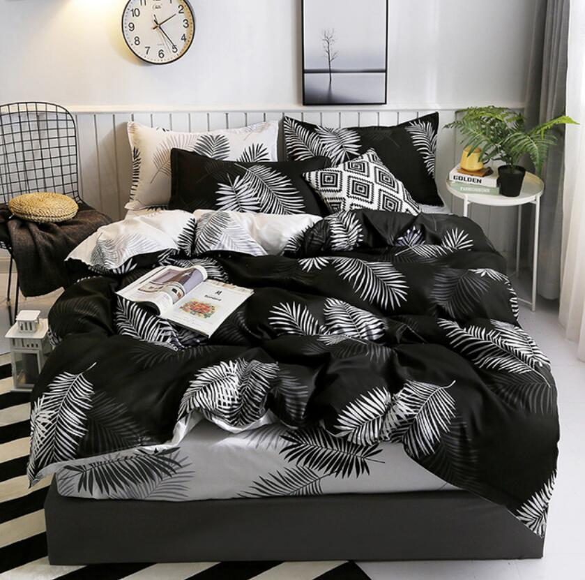 3D Feather Night 1113 Bed Pillowcases Quilt