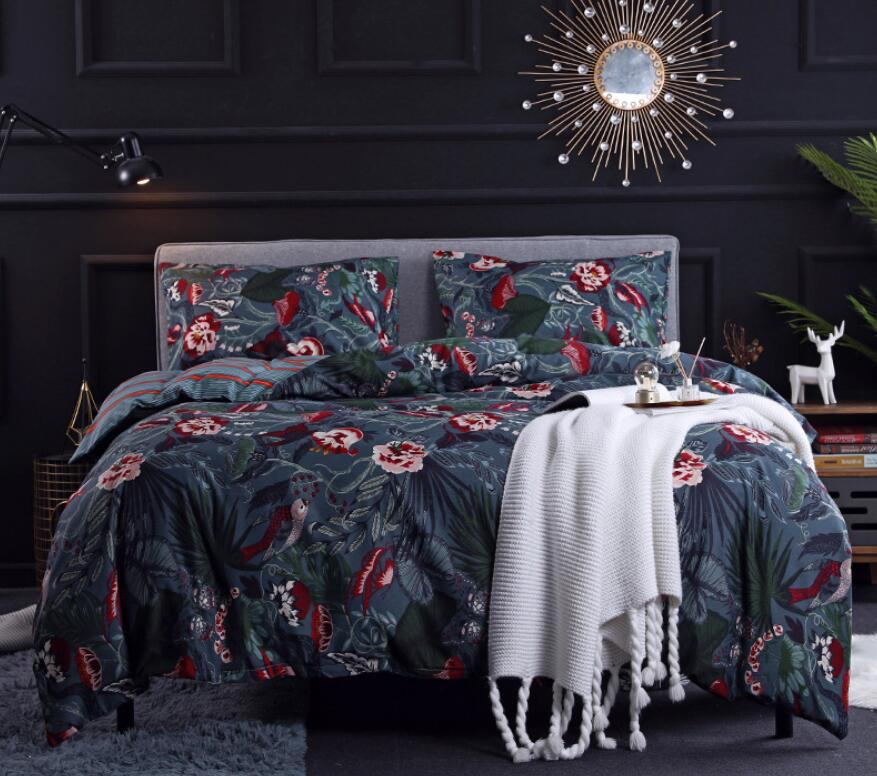 3D Flower Language Flow 1122 Bed Pillowcases Quilt