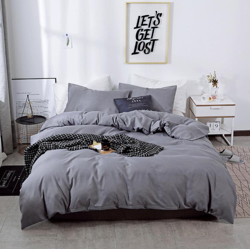 3D Dark Gray 1084 Bed Pillowcases Quilt
