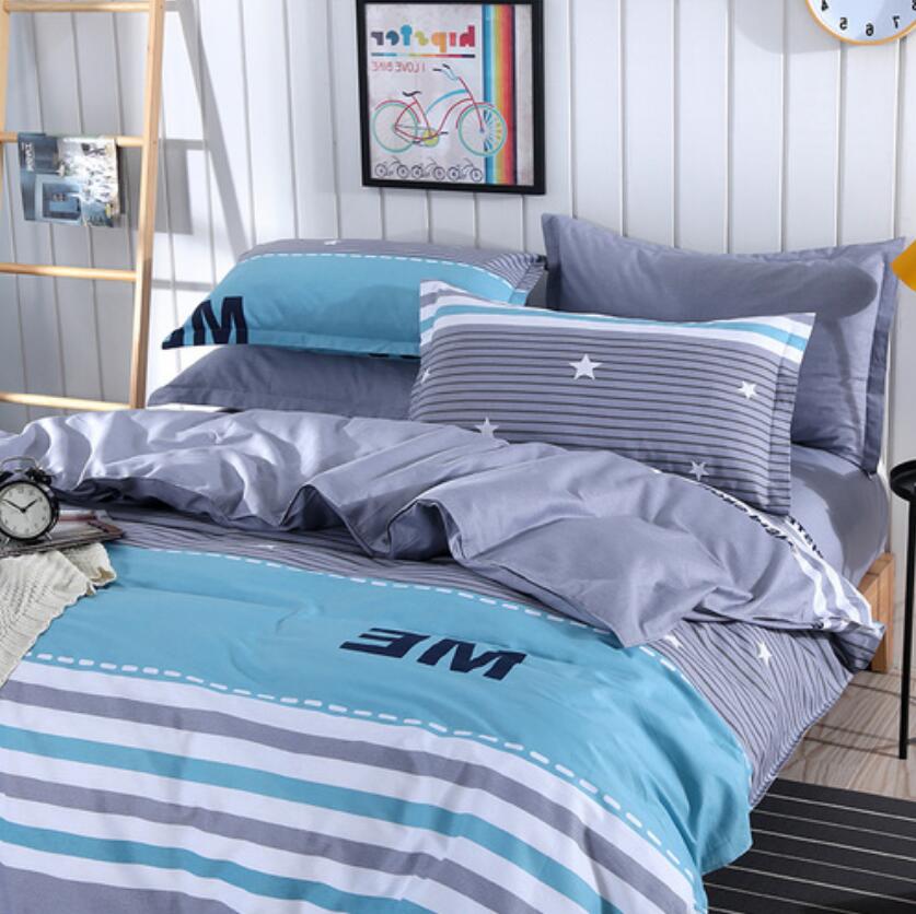 3D Starry Sky-Blue 9032 Bed Pillowcases Quilt