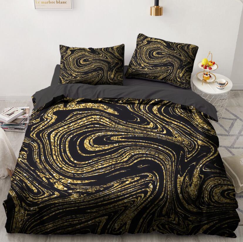 3D Thread 9080 Bed Pillowcases Quilt